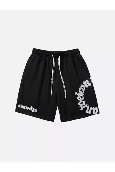 JANTIL MODA Κομψό και άνετο μαύρο σορτς unisex 😎