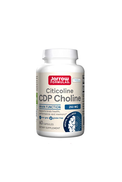Jarrow Formulas Citicoline CDP Choline 250 mg 60 Capsule
