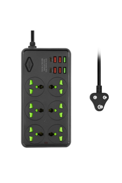 Other Z69 Power Socket with 2 Type-C & 6 USB Ports