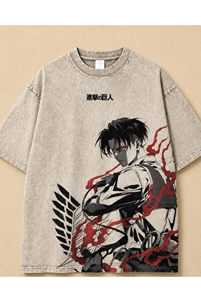 Toum Brown Retro Attack on Titan Unisex T-Shirt
