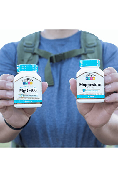 21st Century MgO-400 Magneziu 400 mg 90 Tablete