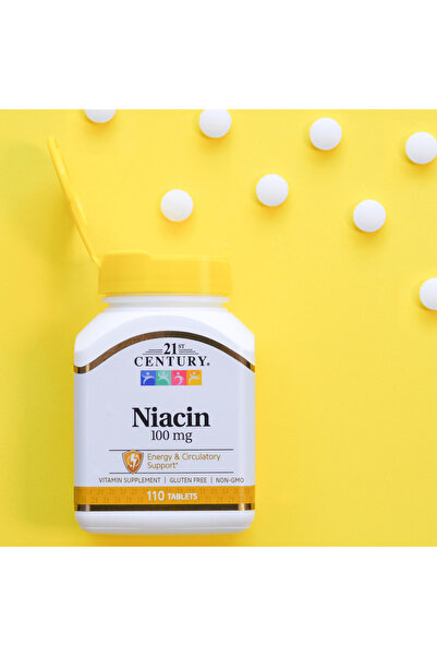 21st Century Niacină 100 mg 110 Tablete