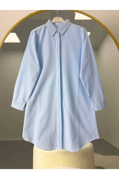 YILMAZBARMAZ Basic Oversize Tunic Shirt
