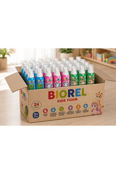 Biorel Oyun Köpüğü Duyusal Oyun Sensory Play 24'lü Paket