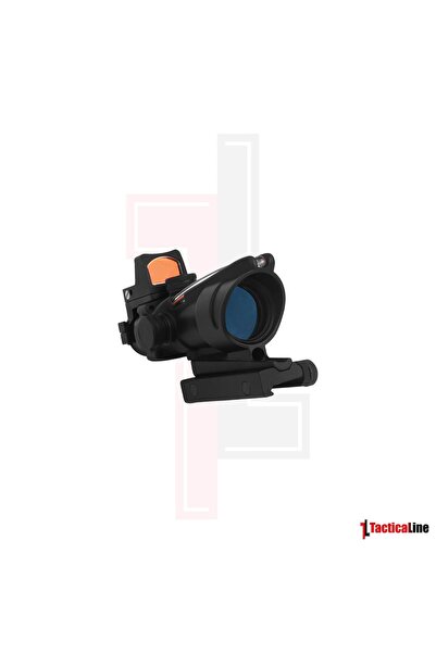 tacticaline 4x32 Fiber Optik Red Dot Tüfek Dürbünü | Kırmızı Nokta Nişangah |...