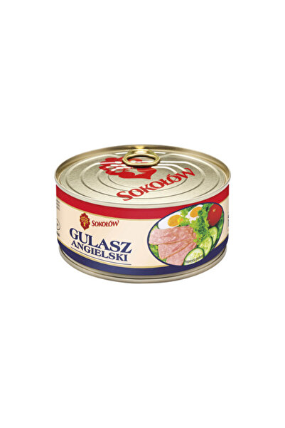 OEM Gulas englezesc 290g Sokolow, carne de porc 71%, cu soia, gluten