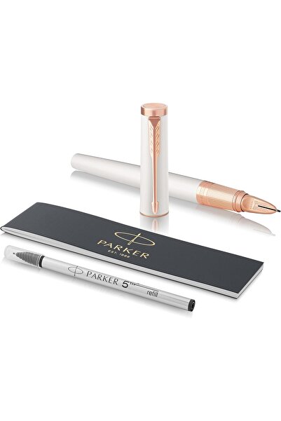 Parker قلم إنجينويتي 1931457 سليم من الجيل الخامس، برأس متوسط، بلمسة نهائية ب...