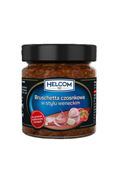 OEM Sos bruschete cu usturoi in stil venetian, HELCOM, 195 g