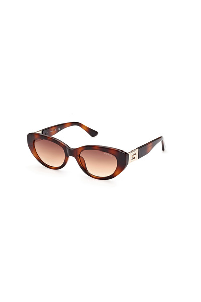 Guess نظارات شمسية نسائية بلون أشقر هافانا UV400 محقونة