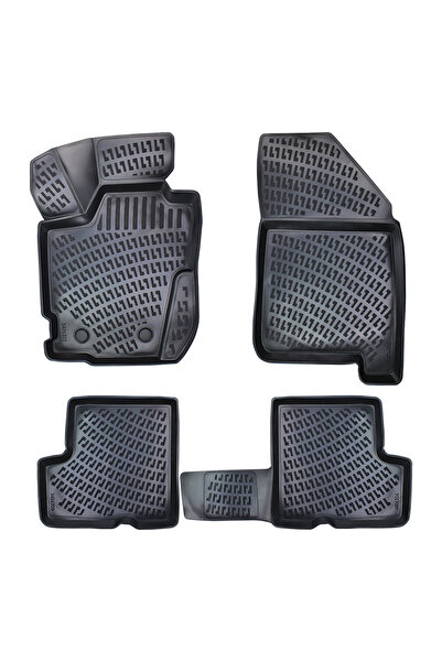 Umbrella Set de covorașe auto din cauciuc tip tavă pentru Dacia Duster 4x4 (H...