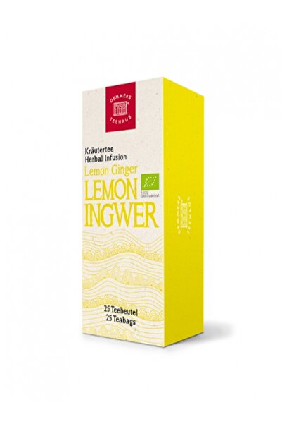 Demmers Ceai Lemon Ginger Quick-T Organic (25 plicuri)