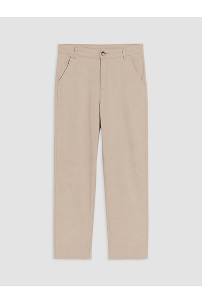 LC Waikiki Rmz Gi̇yi̇m Farkiyla Standard Fit Girls Gabardine Trousers