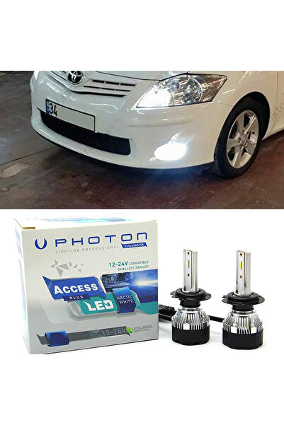 Photon Toyota Auris Led Xenon Uzun Far Ampulü HB3 Access Yeni Seri Beyaz 2006...