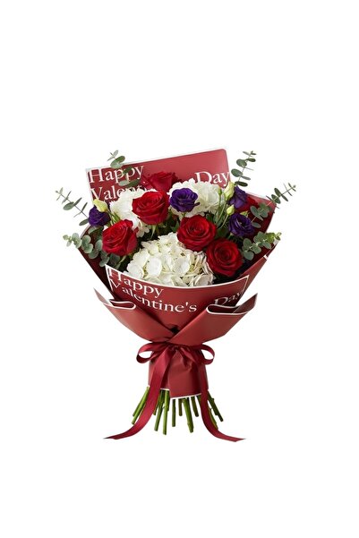 OEM Celofan pentru flori Plastic Roșu 57x57 cm