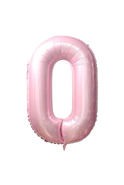OEM Balon număr din folie, 102cm, Roz bebeluș