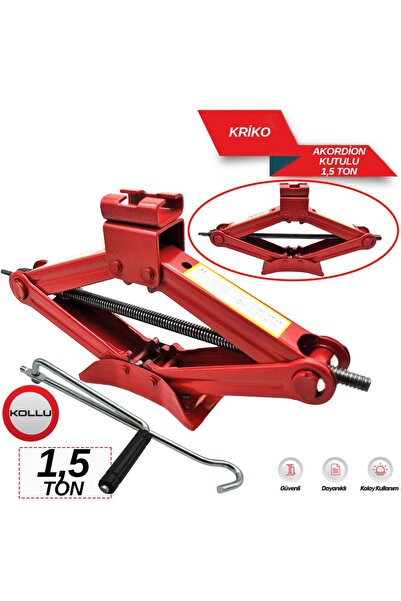 REPLAX Kriko Akordion 1,5 Ton Kollu Kutulu br2701601