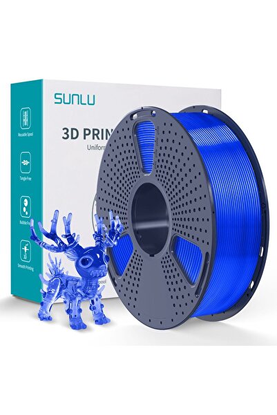 Sunlu TPU Transparent Blue 1.75mm 0.5KG
