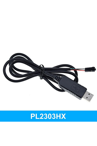 Generic PL2303HX USB to TTL Serial (UART) Adapter Cable 3.3V Black
