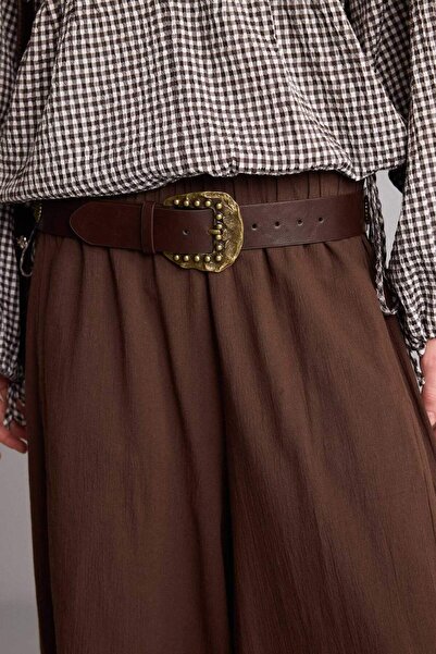 DeFacto Manuka X Women's Faux Leather Jean Belt H9353Axns
