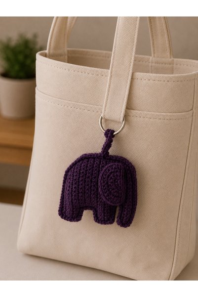 FLY LIFE Hand-Knitted Amigurumi Keychain / Bag Charm