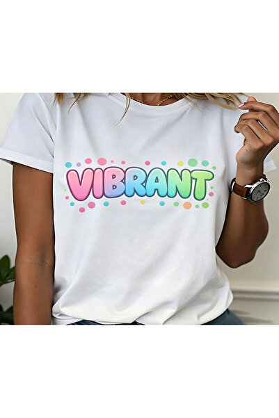 12 Teknoloji Women' Pure Short Sleeve Round Neck Shirt Retro Elegant Casual T...