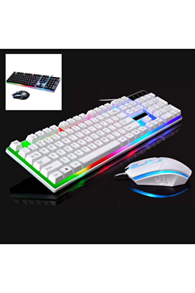 Arabest Gaming Keyboard Mouse Set Adapter,LED Lighting,Durable ABS,Responsive...