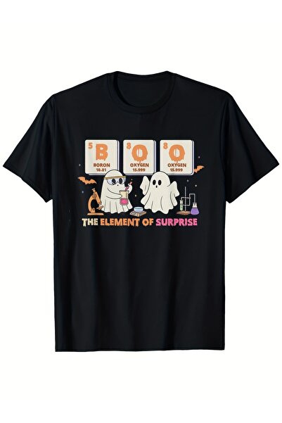212Wear Men's Funny T-Shirt - Boo the Element of Surprise Periodic Table Desi...