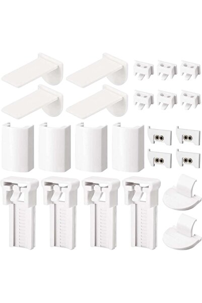 Arabest 4-Set Blinds Fixing Brackets,Self-Adhesive Vertical Blind Repair Tabs...