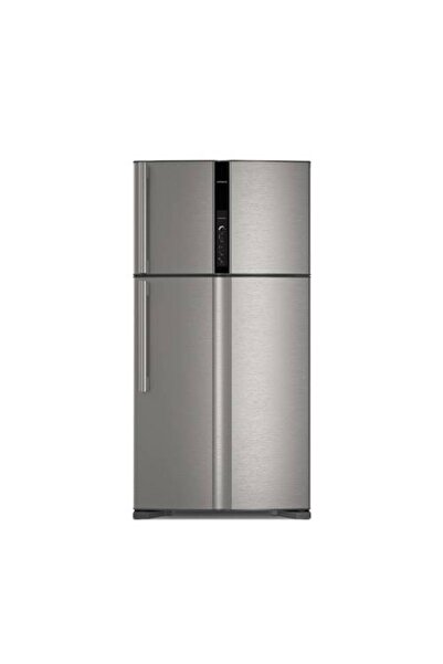 Hitachi Two-door Refrigerator, 600 Liters, 21.2 Cubic Feet, Silver