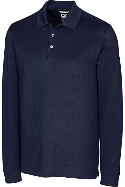 Cutter & Buck Advantage Long Sleeve Polo Shirt with UPF 35+ for Men