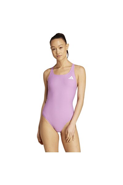 adidas Costum de baie întreg pentru femei, cu spate în V, 40