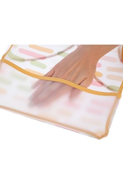 Yıldızan Msa Shop Stain-Proof Apron with Pastel Stripes 931845