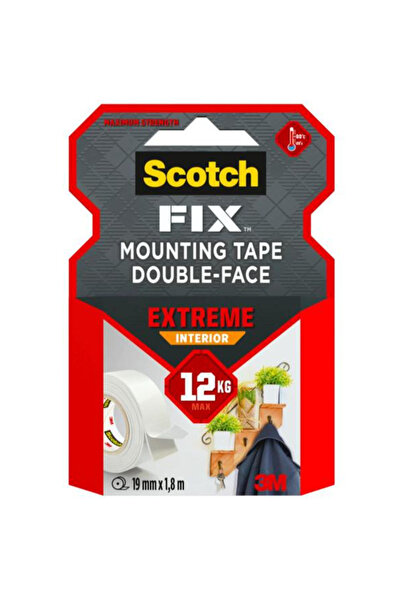 3M Banda Dublu Adeziva Montare Super Rezistenta - Scotch Fix Mounting Tape Do...