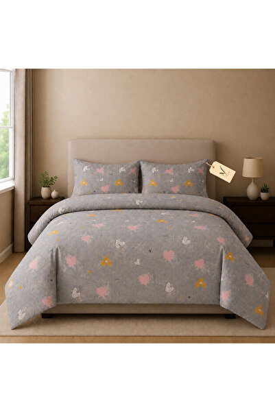 View star Viewstar 4 Piece Microfiber Bedding Set, 1 Printed Duvet Cover, 1 F...