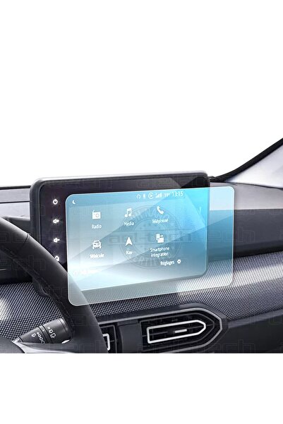Oroel Dacia Sandero Compatible 8 Inch Navigation 9H Nano Screen Protector 202...