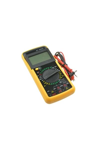 Tiessa ®   Multimetru digital, carcasă anti-șoc, galben