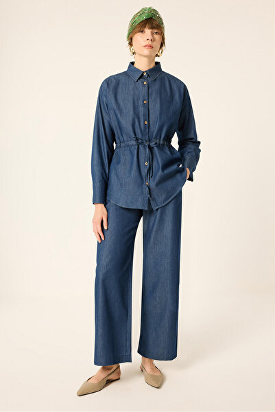 Touché Privé Thin Denim Shirt and Pants Set