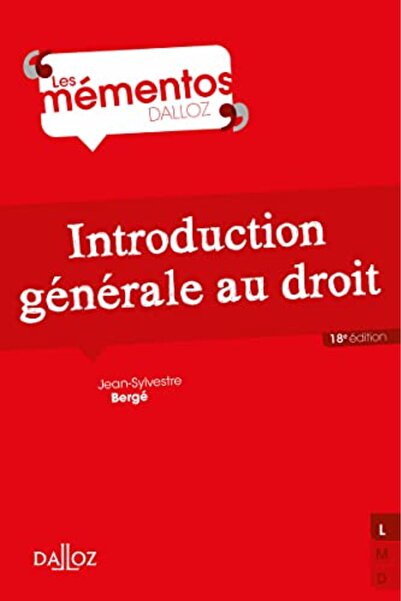 Harper Collins Introduction Generale Au Droit 18Ed