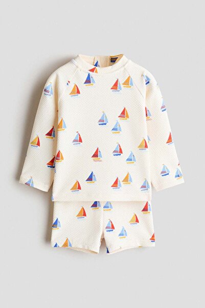 H&M طقم سباحة UPF 50