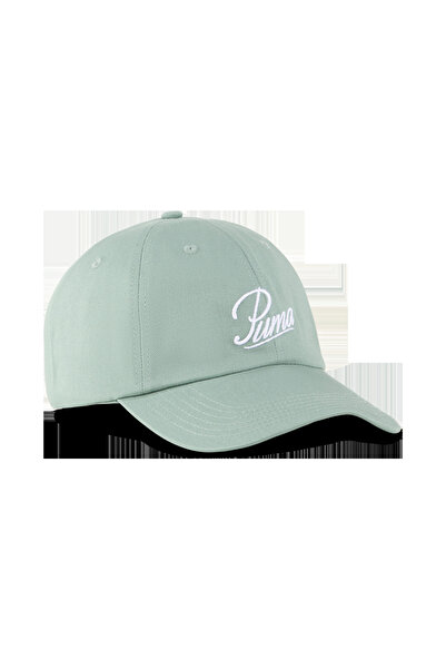 Puma ESS SCRIPT LOGO Dad Cap Yeşil Kadın Şapka