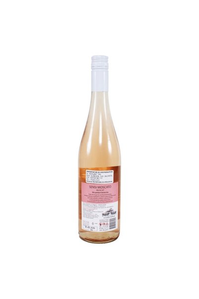 Chateau Cojusna Vin rose, colectia Chateau Cojusna, Sensi Moscato Frizante, Dulce, 2023, 0.75l
