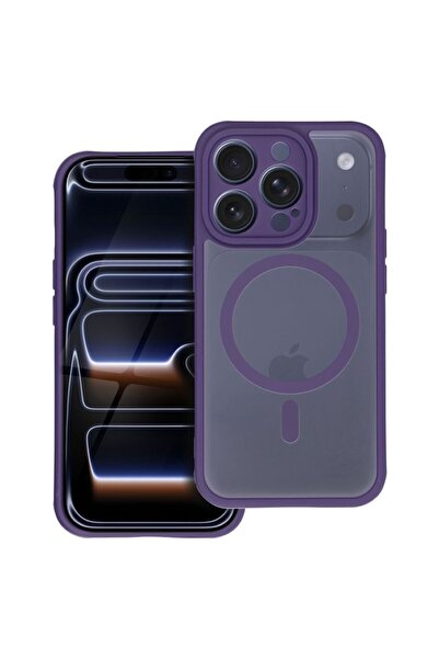 OEM Πλήρως Ματ Υβριδική Θήκη MagSafe Mag Cover Μωβ (iPhone 17 Pro Max) - MT82117