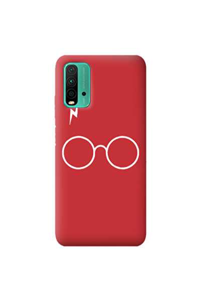 Other Xiaomi Poco M3 glasses Red Colored Silicone TPU Θήκη
