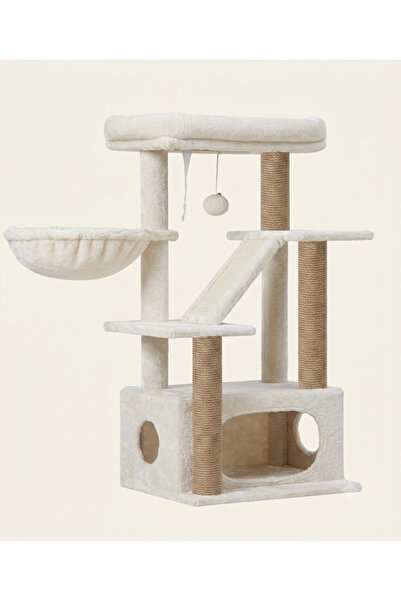 PATİSTORE Madrid Kırık Beyaz Çok Katlı Yıkanabilir Wellsoft Kumaş Ağır MDF Ta...