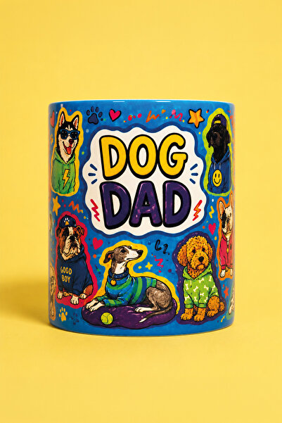 moontainills Dog Dad Mug |   Dog Themed Fun Gift Special Design