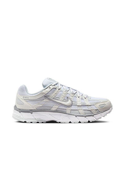 Nike P-6000 Retro Koşu Stili Günlük Spor Ayakkabı Metalik Gümüş / Beyaz / Gri