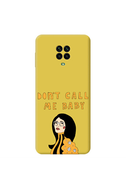 Other Xiaomi Redmi Note 9 Pro Call me baby Yellow Colored Silicone TPU Θήκη