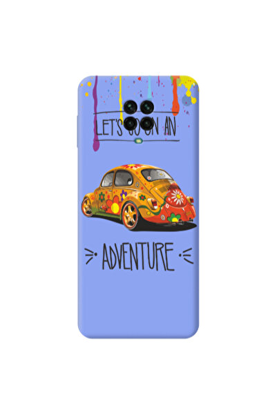 Other Xiaomi Redmi Note 9 Pro Adventure Light Purple Colored Silicone TPU Θήκη