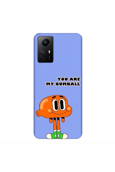 Other Xiaomi Redmi Note 12s You are my gumball Light Purple Colored Silicone ...