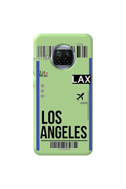 Other Xiaomi Mi 10T Lite Los angeles Light Green Colored Silicone TPU Θήκη